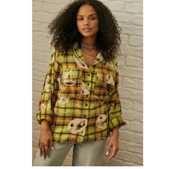 🌸SALE🌸 BDG Brody Flannel Button-Down Shirt - Picture 11 of 12